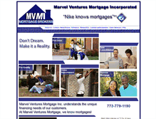 Tablet Screenshot of marvelmortgage.com